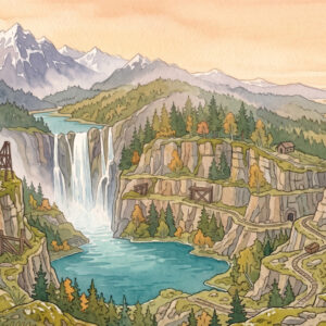 El agua que cambia de ritmo